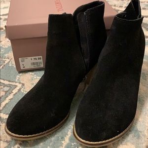 Franco Fortini Black Booties